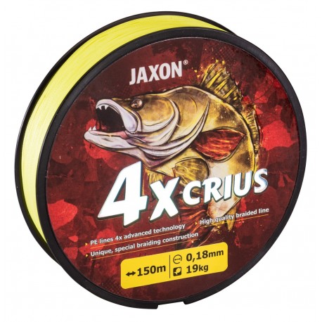 Plecionka JAXON Crius 4X Fluo